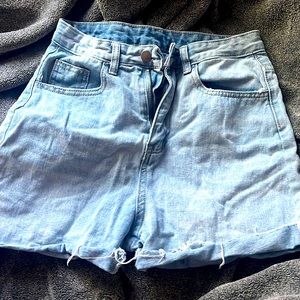 High rise shorts